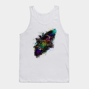 Skateboard X COUNTING CROWS VINTAGE Tank Top